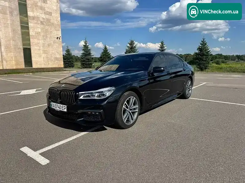 BMW 7 Series 2016, фото з оголошення 1 з 19, VIN WBA7F2C57GG420353