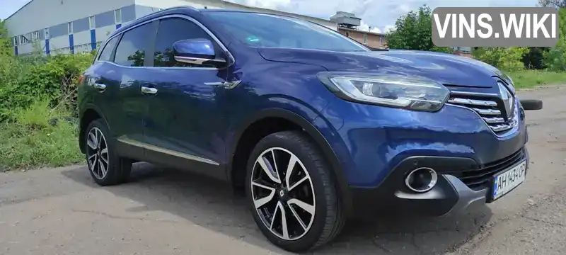 Renault Kadjar 2016, фото з оголошення 1 з 18, VIN VF1RFE00X55711281