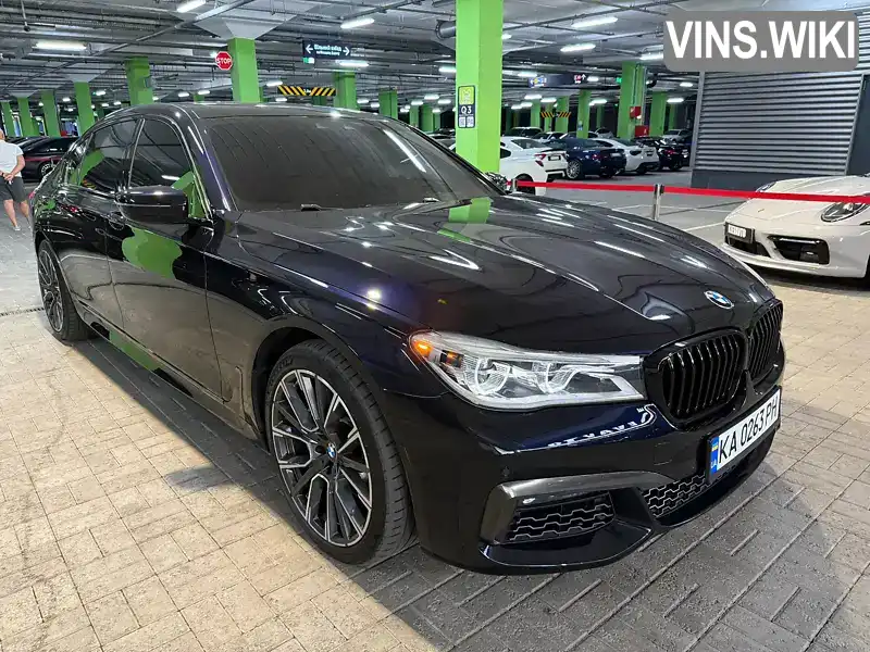 BMW 7 Series 2018, фото з оголошення 1 з 21, VIN WBA7F2C56KB239055