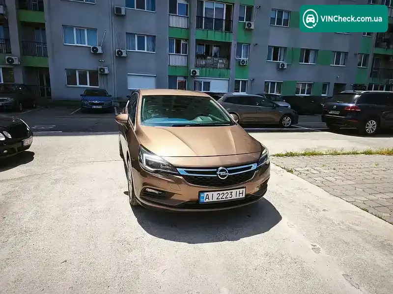 Opel Astra 2017, фото з оголошення 1 з 20, VIN W0LBE6EC4HG176597