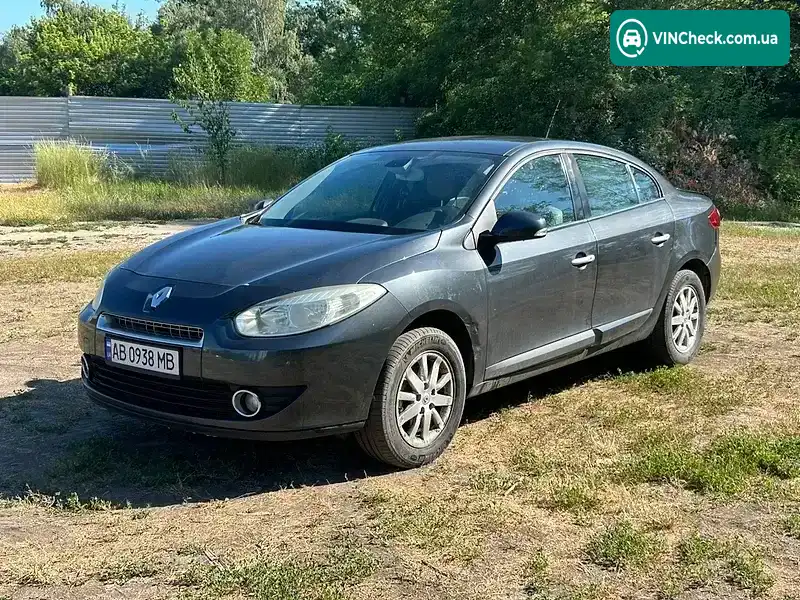 Renault Fluence 2010, фото з оголошення 1 з 11, VIN VF1LZBB0643057961