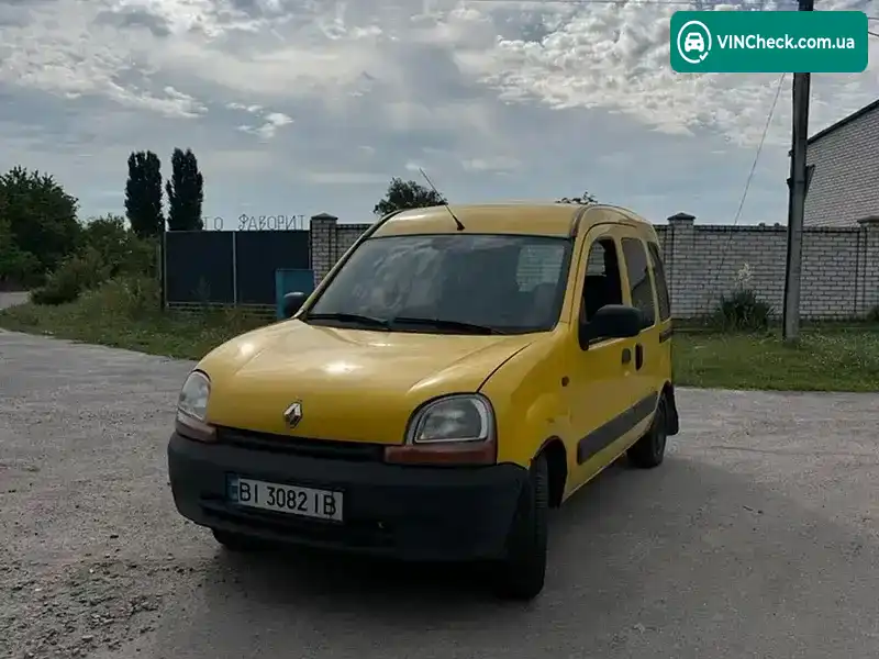 Renault Kangoo 2001, фото з оголошення 1 з 9, VIN VF1FC0NAF25164846