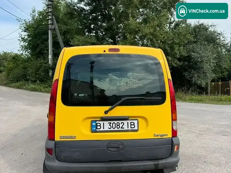 Renault Kangoo 2001, фото з оголошення 2 з 9, VIN VF1FC0NAF25164846