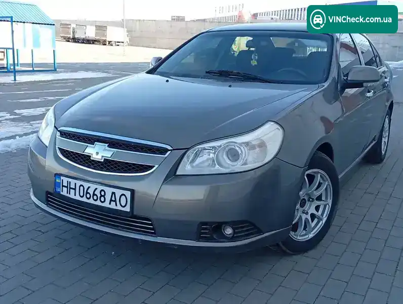 Chevrolet Epica 2007, фото з оголошення 1 з 12, VIN Y6DLF69KE7B081588