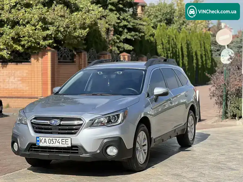 Subaru Outback 2019, фото з оголошення 2 з 20, VIN 4S4BSABC4K3346582