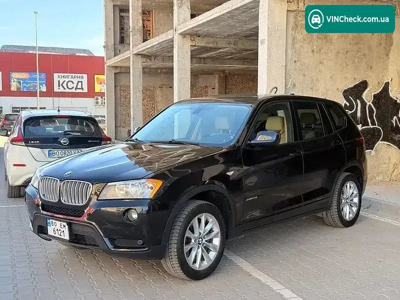 BMW X3 2013, фото з оголошення 2 з 20, VIN 5UXWX9C57E0D28736