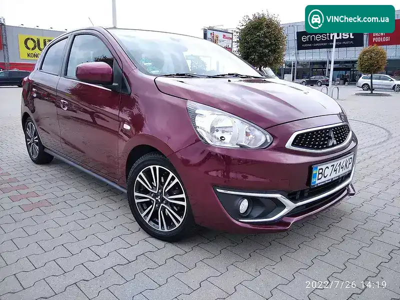 Mitsubishi Space Star 2018, фото з оголошення 1 з 20, VIN MMCXTA03AJH017228