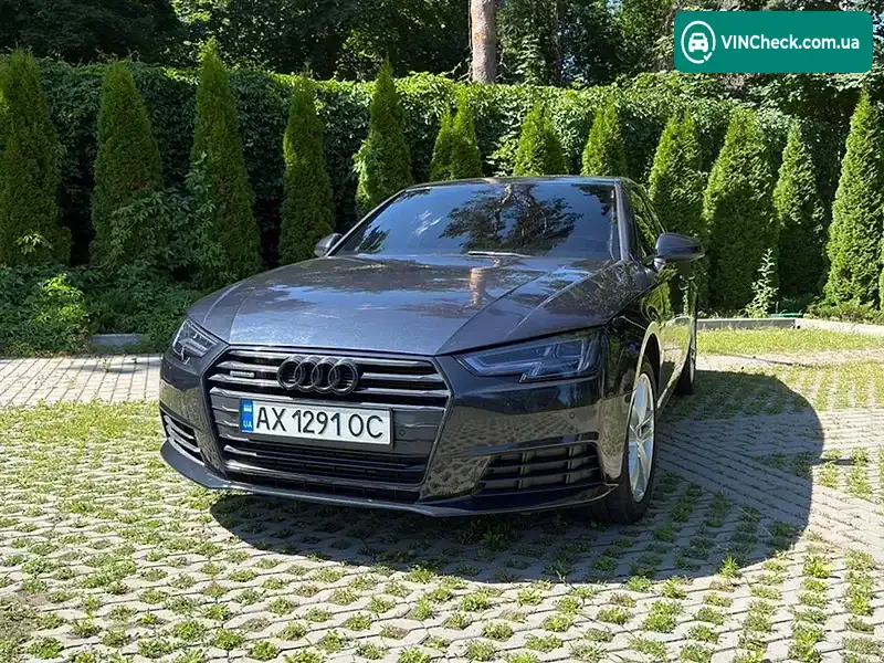 Audi A4 2016, фото з оголошення 2 з 12, VIN WAUANAF47HN028475