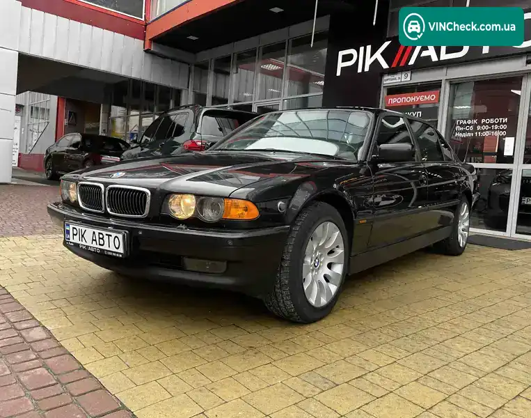 BMW 7 Series 2000, фото з оголошення 2 з 21, VIN WBAGK01060DB56138