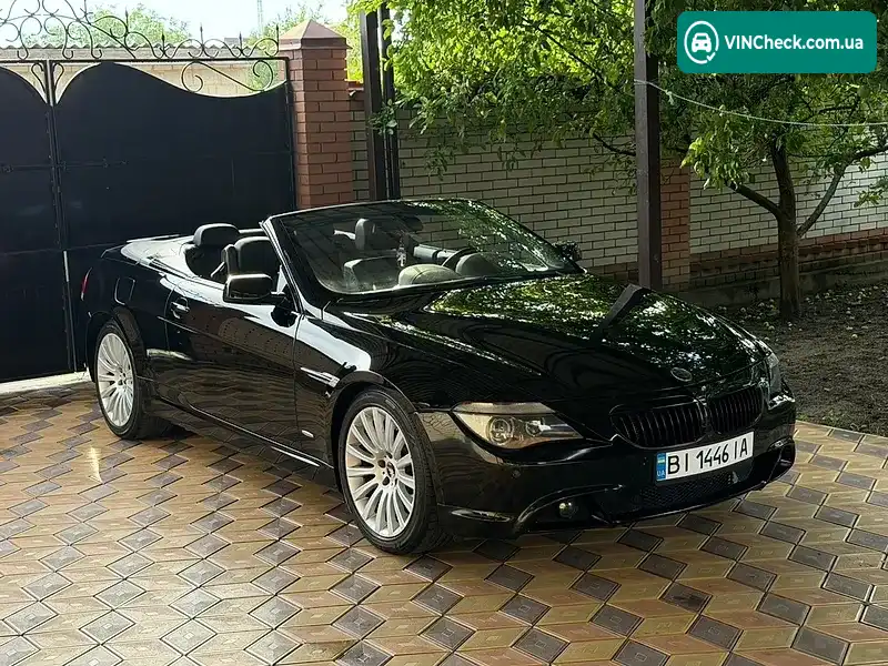 BMW 6 Series 2005, фото з оголошення 1 з 17, VIN WBAEK73405B323559