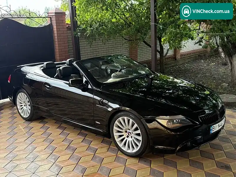 BMW 6 Series 2005, фото з оголошення 2 з 17, VIN WBAEK73405B323559