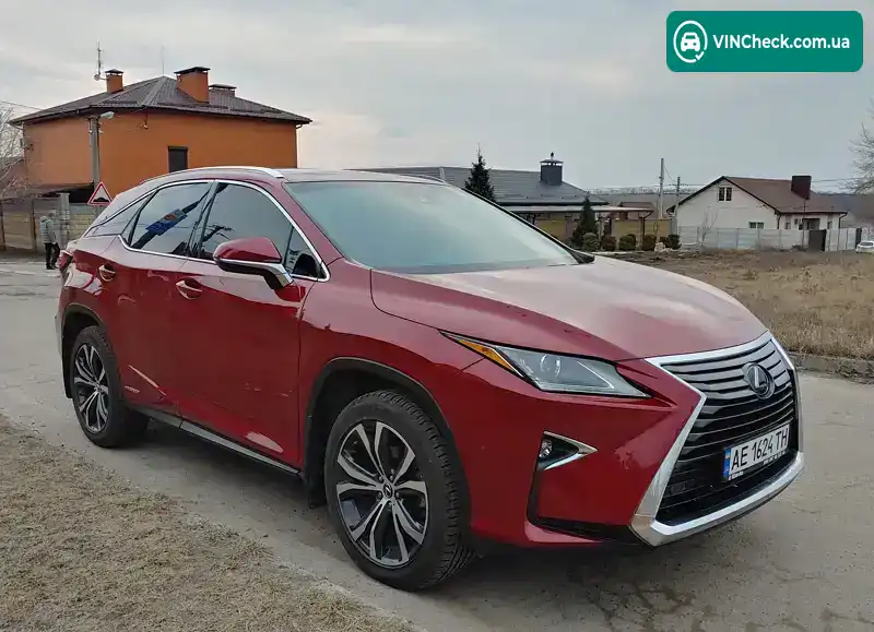 Lexus RX 2018, фото з оголошення 1 з 15, VIN 2T2BGMCA3JC024196