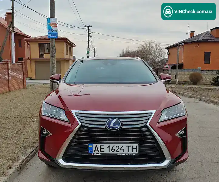 Lexus RX 2018, фото з оголошення 2 з 15, VIN 2T2BGMCA3JC024196