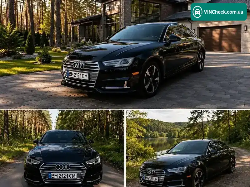 Audi A4 2019, фото з оголошення 2 з 16, VIN WAUGMAF41KA056929