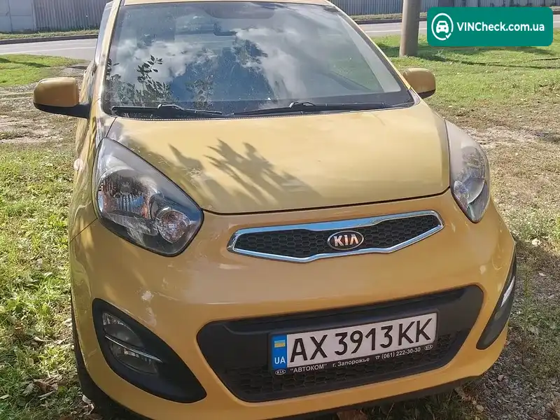 Kia Picanto 2012, фото з оголошення 2 з 8, VIN KNABX512BDT396464