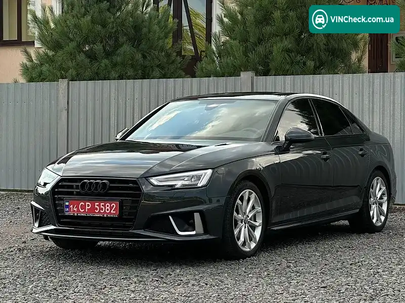 Audi A4 2019, фото з оголошення 1 з 20, VIN WAUENAF41KN008070