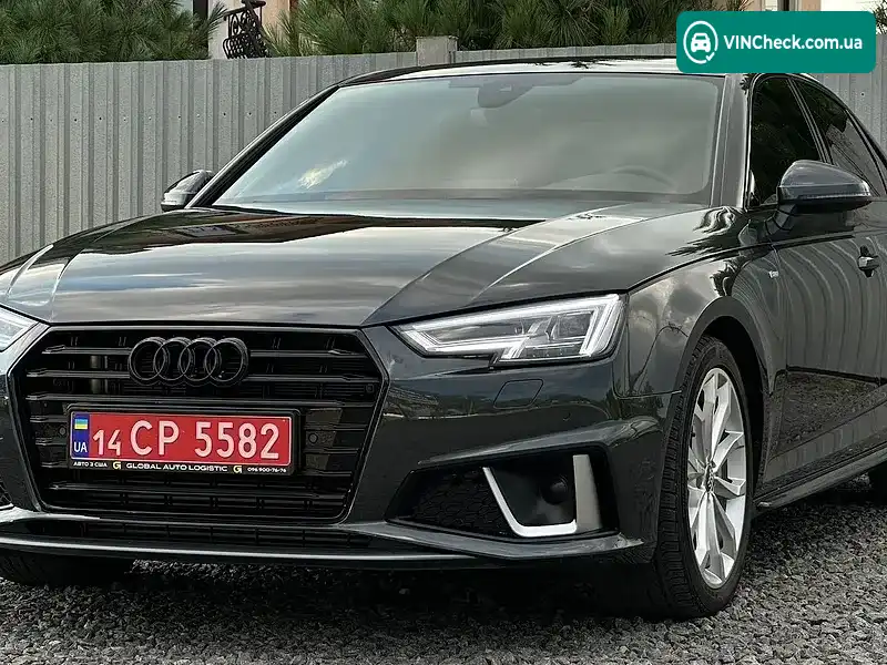 Audi A4 2019, фото з оголошення 2 з 20, VIN WAUENAF41KN008070
