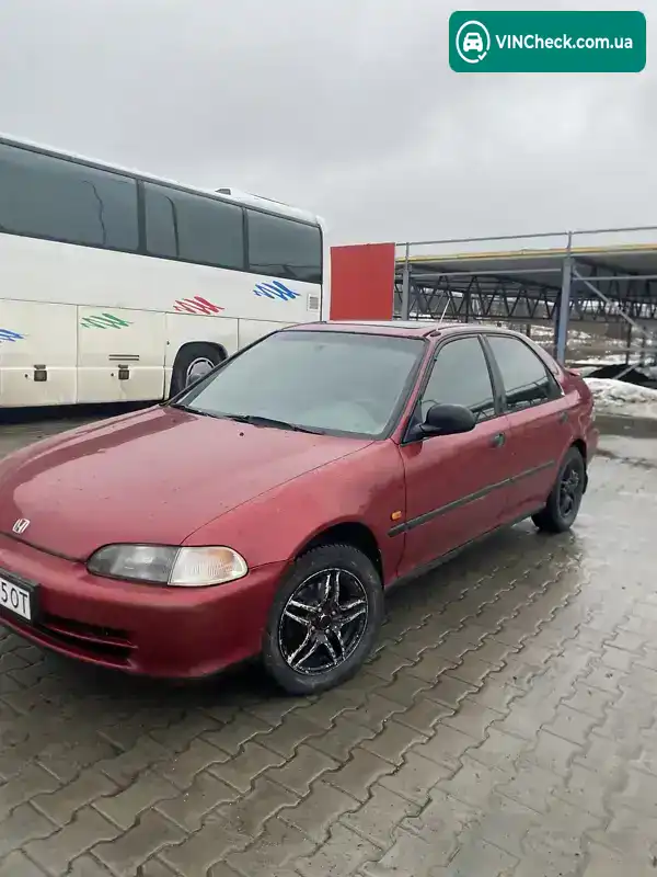 Honda Civic 1993, фото з оголошення 2 з 13, VIN JHMAAR6520C002256