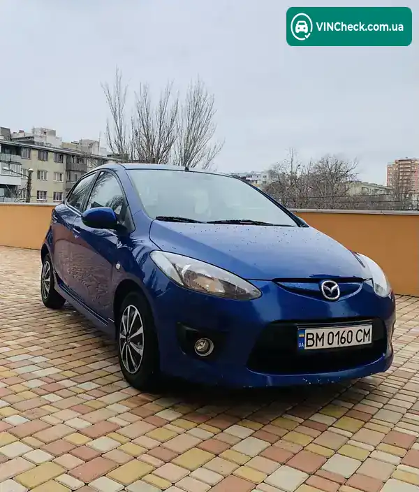 Mazda 2 2007, фото з оголошення 1 з 12, VIN JMZDE145280141591