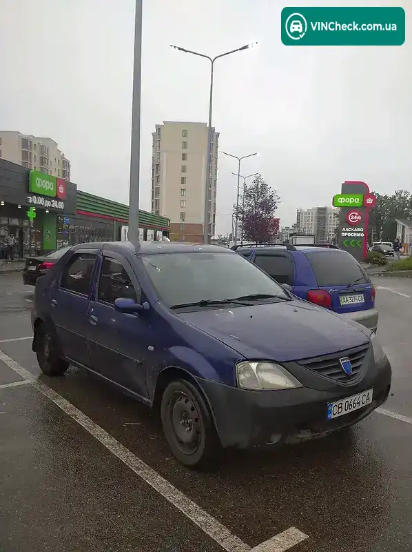 Dacia Logan 2008, фото з оголошення 2 з 3, VIN UU1LSD4GH40178650