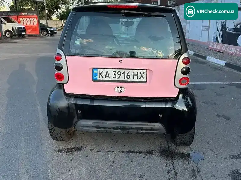Smart Fortwo 2000, фото з оголошення 2 з 11, VIN WME01MC01YH093179