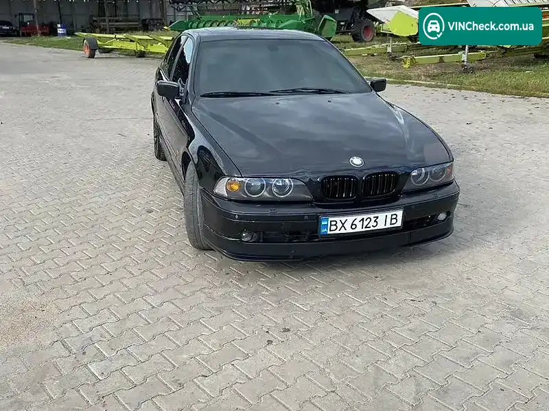 BMW 5 Series 2002, фото з оголошення 1 з 13, VIN WBADL81010GX49495