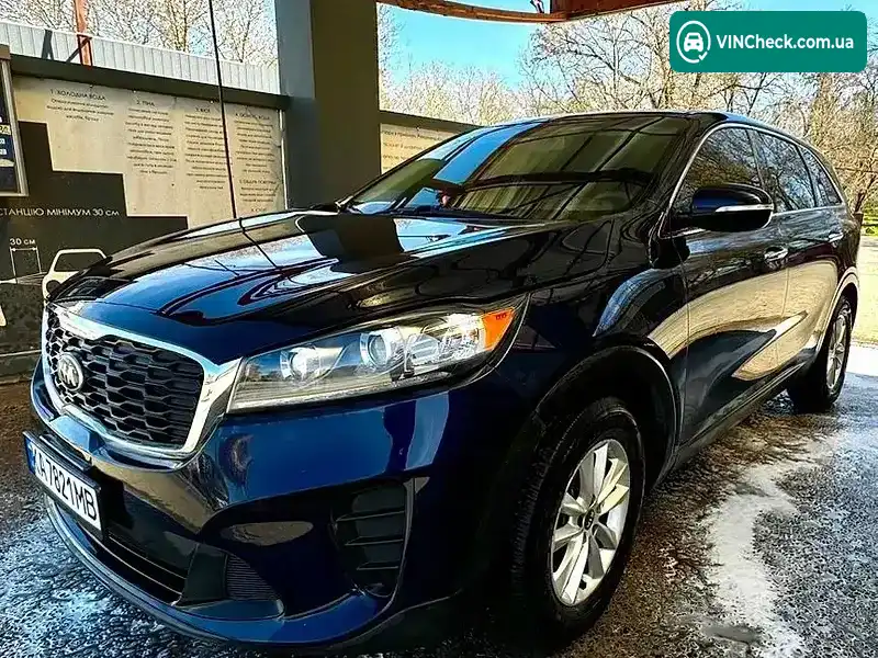 Kia Sorento 2020, фото з оголошення, VIN 5XYPG4A35LG712335