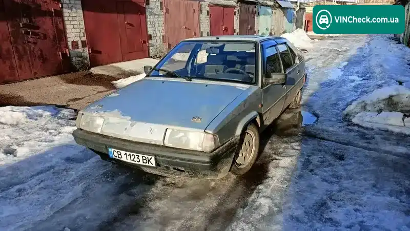 Citroen BX 1987, фото з оголошення 2 з 21, VIN VF7XBEG0000EG4015