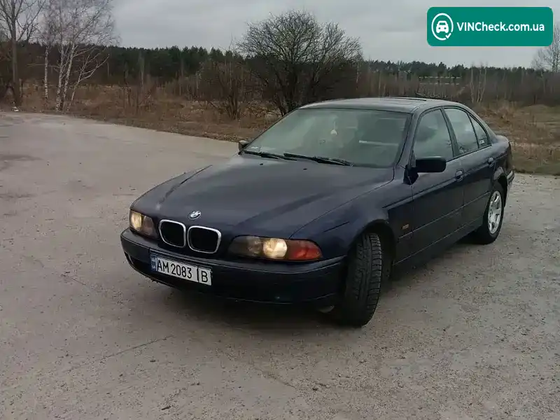 BMW 5 Series 1997, фото з оголошення 1 з 15, VIN WBADF71010BS16464