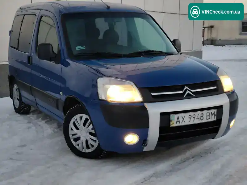 Citroen Berlingo 2008, фото з оголошення 1 з 16, VIN VF7GJKFWC8J095995
