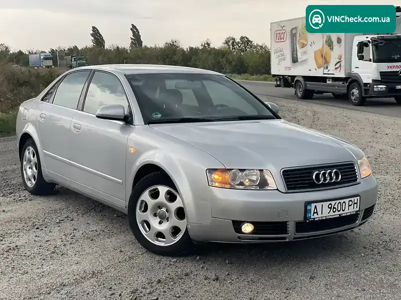Audi A4 2003, фото з оголошення 1 з 19, VIN WAUZZZ8E64A162438