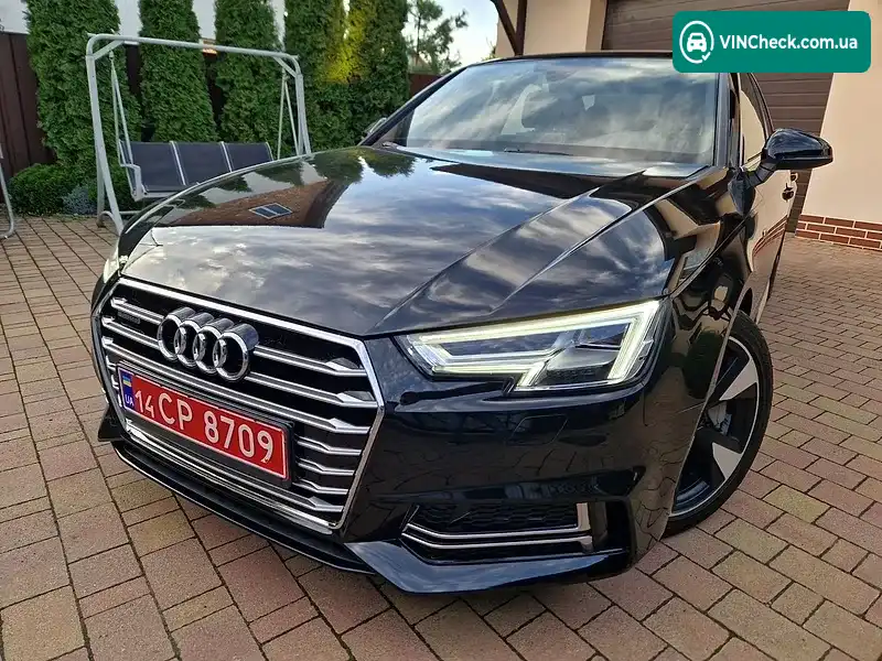 Audi A4 2017, фото з оголошення 2 з 20, VIN WAUENAF47HN010088