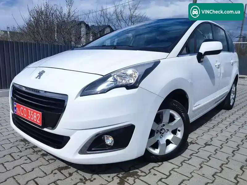 Peugeot 5008 2016, фото з оголошення 1 з 21, VIN VF30ABHZTGS019147
