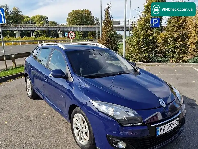Renault Megane 2012, фото з оголошення 1 з 13, VIN VF1KZ090347553895