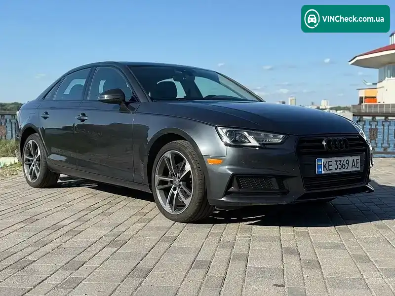 Audi A4 2019, фото з оголошення 2 з 20, VIN WAUGMAF44KN017910