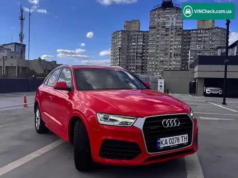 Audi Q3 2017, фото з оголошення 1 з 10, VIN WA1ECCFS7JR021197