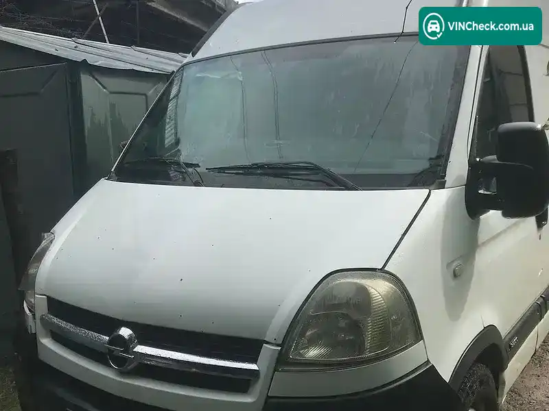 Opel Movano 2004, фото з оголошення 1 з 7, VIN VN1F9CUH631760547