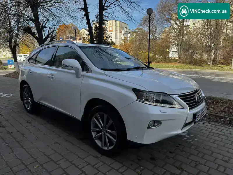 Lexus RX 2012, фото з оголошення 1 з 10, VIN JTJBK11A602455677