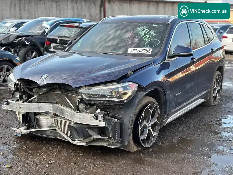 BMW X1 2016, фото з оголошення 1 з 21, VIN WBXHT3C34GP887589