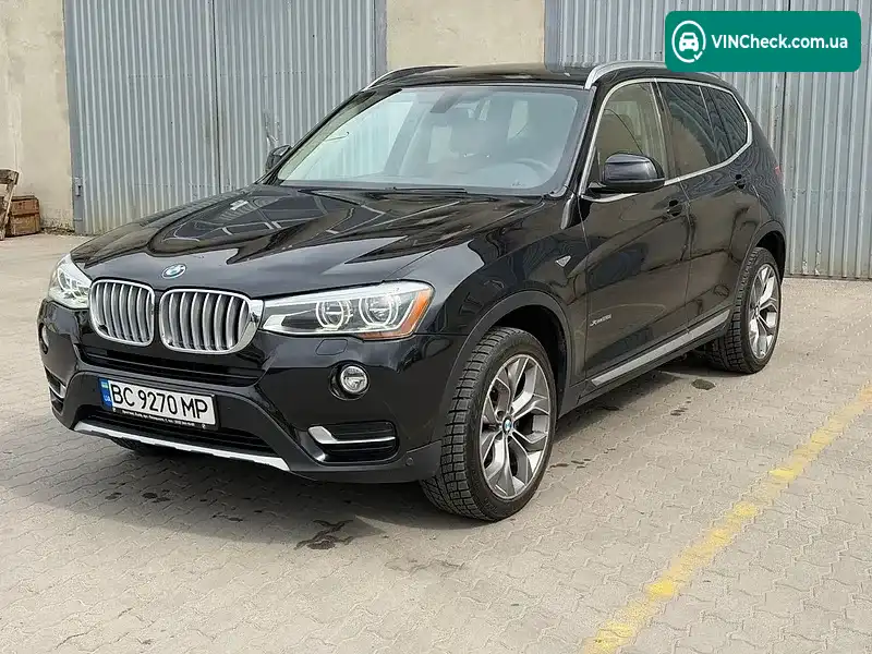 BMW X3 2014, фото з оголошення 2 з 20, VIN 5UXWX9C52F0D44781