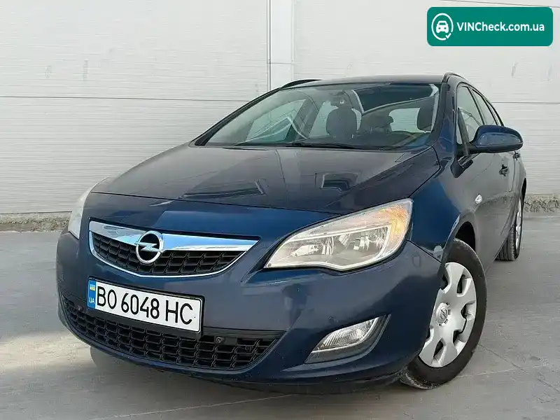 Opel Astra 2012, фото з оголошення 2 з 20, VIN W0LPD8EG4C8063839