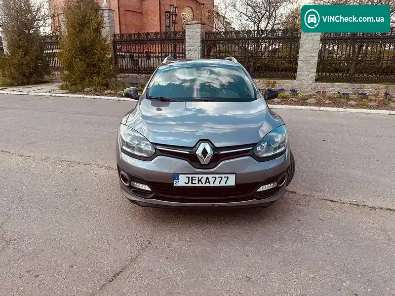 Renault Megane 2015, фото з оголошення 1 з 21, VIN VF1KZ140652230667