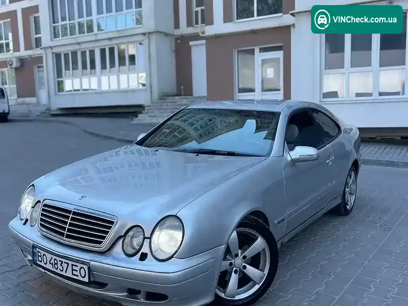 Mercedes-Benz CLK-Class 2000, фото з оголошення 2 з 20, VIN WDB2083351F121615