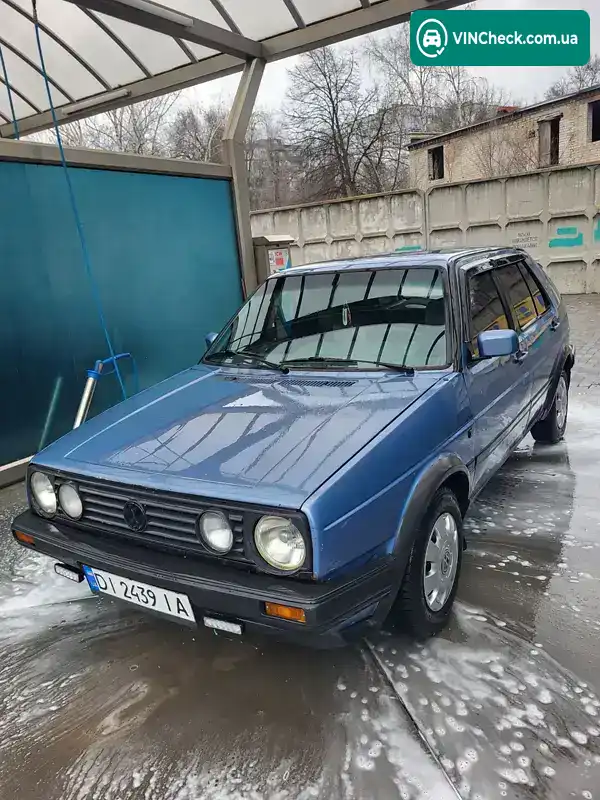 Volkswagen Golf 1989, фото з оголошення 1 з 12, VIN WVWZZZ1GZKW728270