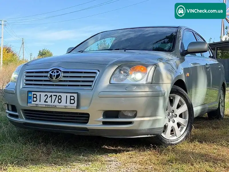 Toyota Avensis 2005, фото з оголошення 1 з 20, VIN SB1BJ56L90E062282