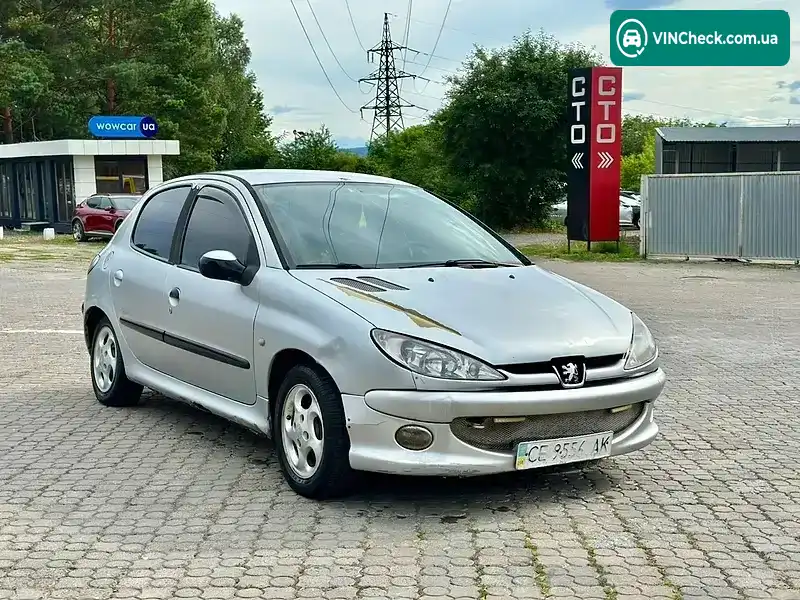 Peugeot 206 2004, фото з оголошення 1 з 17, VIN VF32AHFXF44251755