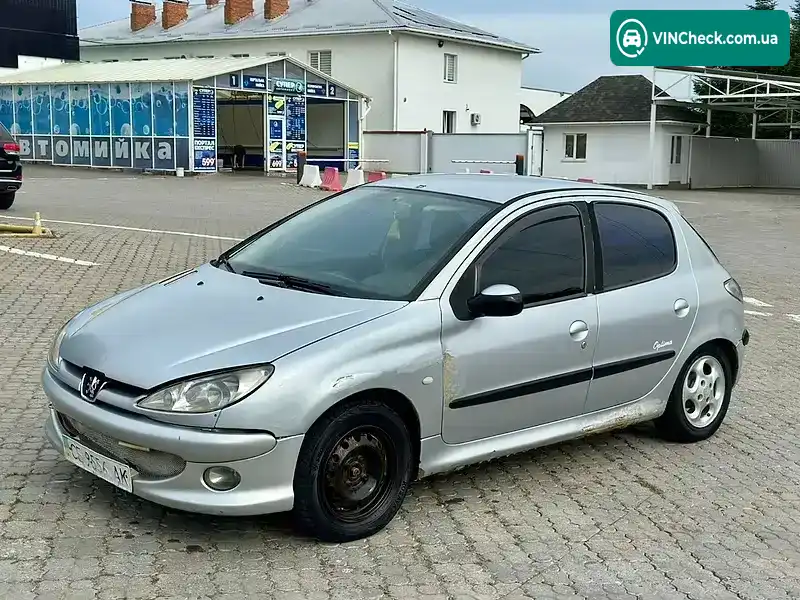 Peugeot 206 2004, фото з оголошення 2 з 17, VIN VF32AHFXF44251755