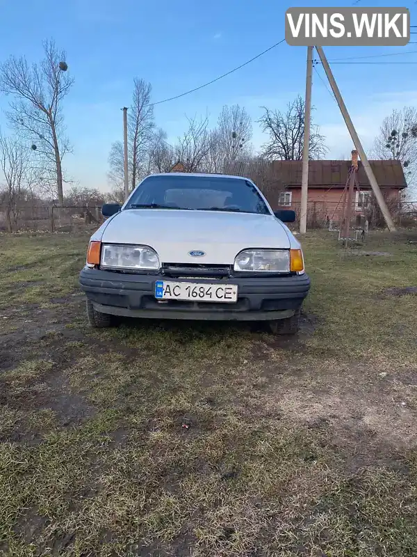 Ford Sierra 1987, фото з оголошення 2 з 8, VIN WF0AXXGBBAHL67843