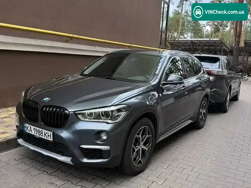 BMW X1 2018, фото з оголошення 2 з 10, VIN WBAJJ1104KEF68652