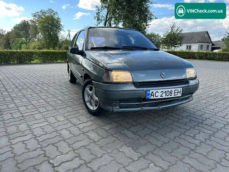 Renault Clio 1993, фото з оголошення 1 з 8, VIN VF1C5760511219865